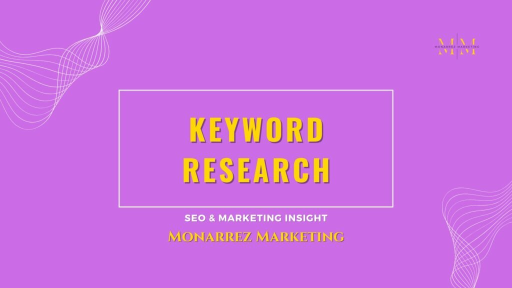 Keyword research